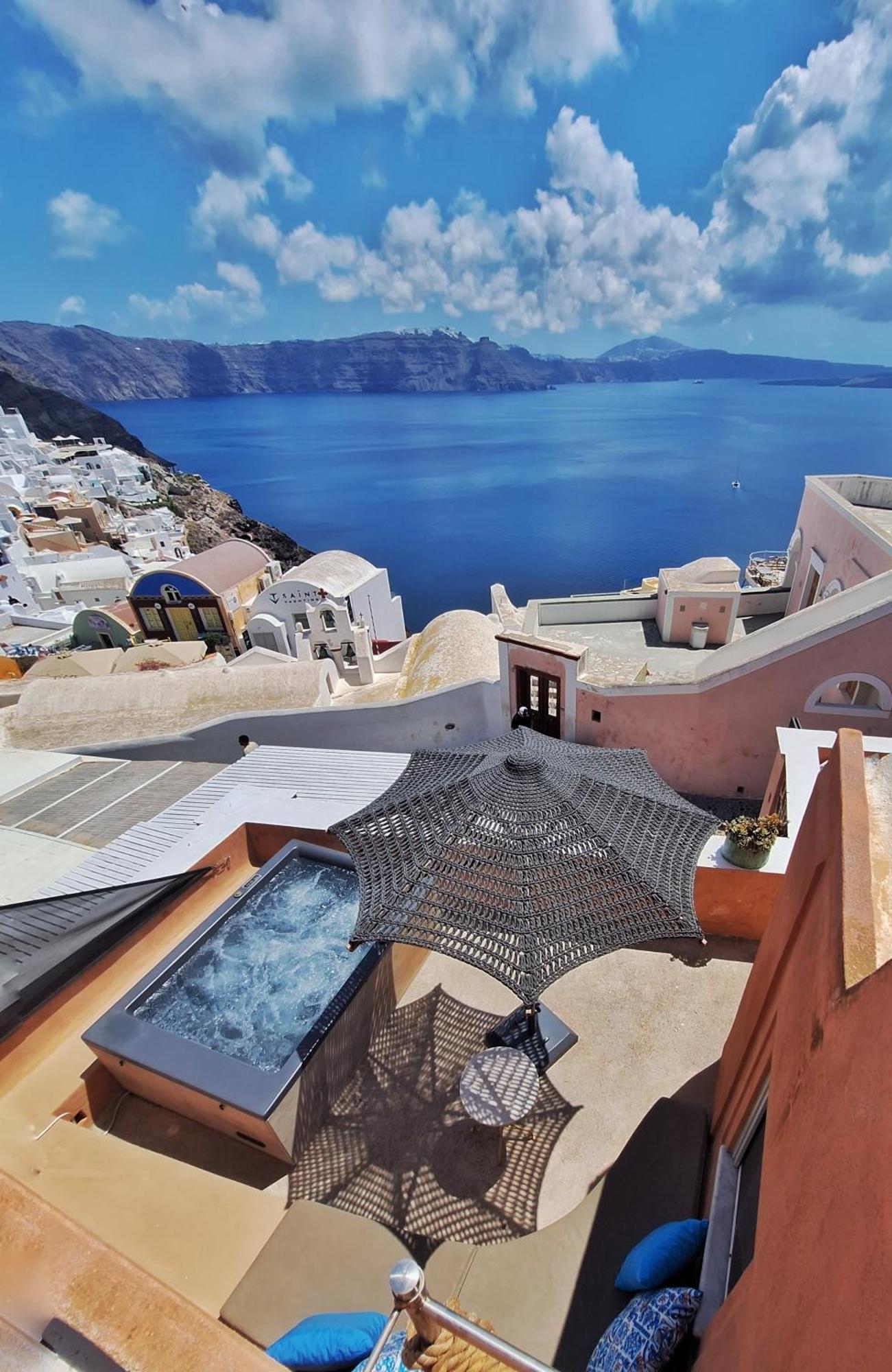 Villa Oasis Oia With Caldera View Екстер'єр фото